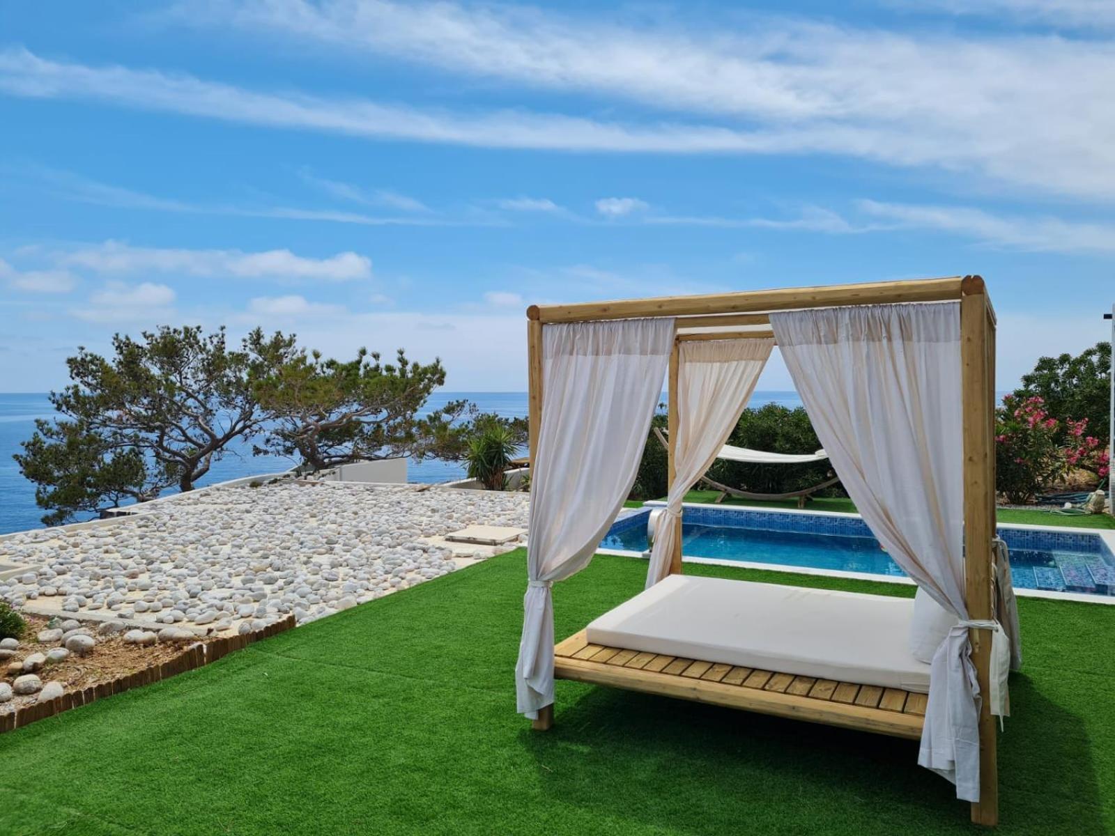 Ocean Island Villa Achlia Bagian luar foto